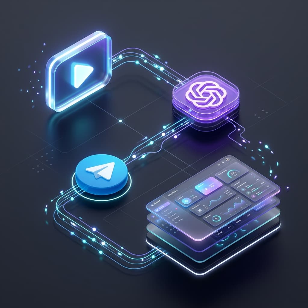 n8n AI Video Repurposer — Auto Transcribe & Rewrite Script